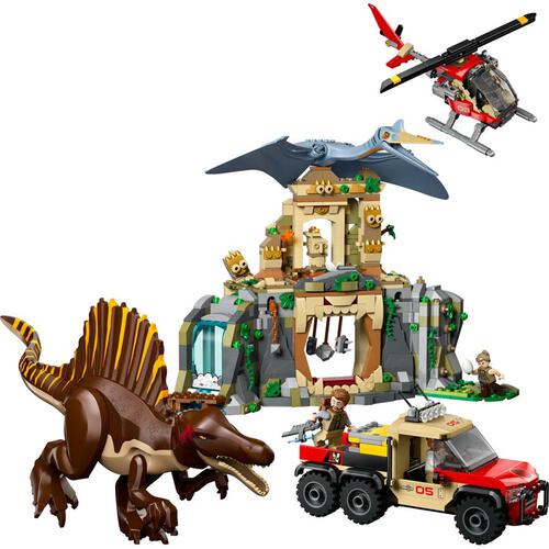 LEGO樂高侏羅紀世界系列 棘龍和風神翼龍的空中行動 76976