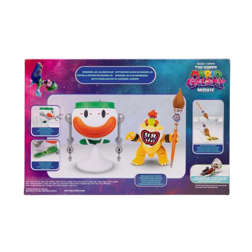 The Super Mario Galaxy Movie Bowser Jr. With Clown Car 5 Inch Figure