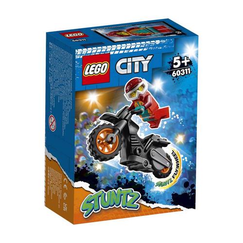 LEGO樂高城市系列 火焰特技摩托車 60311