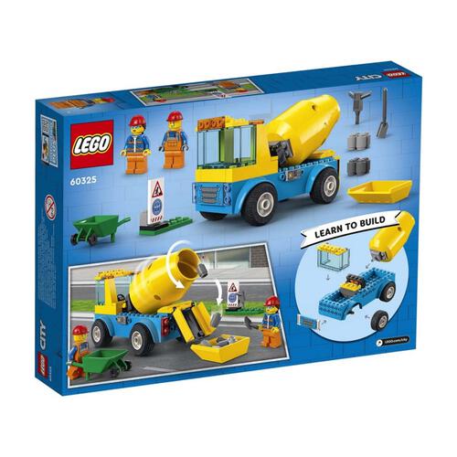 LEGO樂高城市系列 混凝土攪拌車 60325