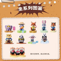 Miniso Disney 迪士尼瘋狂動物城系列乖乖坐盲盒手辦- 隨機發貨