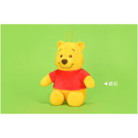 disney 坐姿維尼家族系列3吋-隨機發售
