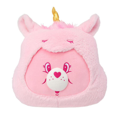 Miniso 愛心小熊系列-16號變裝頭型靠枕(Cheer Bear)