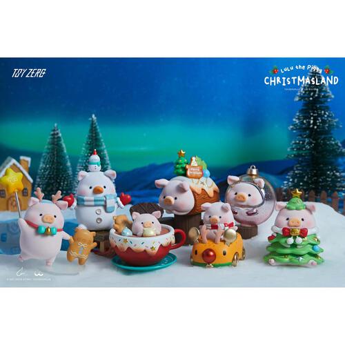 Lulu The Piggy罐頭豬 聖誕小鎮系列盲盒單件裝 - 隨機發貨