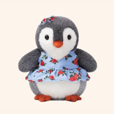 mchugs Blue Hibiscus Glacier Penguin 18cm