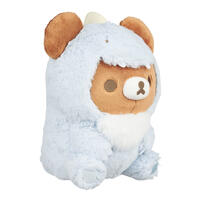 Rilakkuma San-X Original Chairokoguma Blue Dinosaur Plush