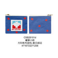 Crayon Shin-chan  coin purse-blue