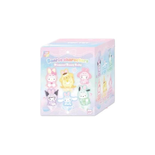 TOPTOY三麗鷗家族鑽石兔寶寶盲盒- 隨機發貨