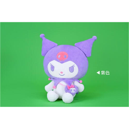 sanrio Kuromi backpack plush 6"