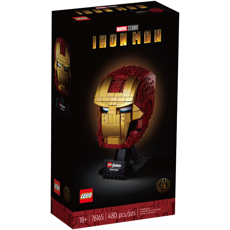 Lego 76165 iron man helmet Clearance