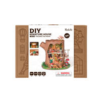 童話樹屋-木質拼裝模型