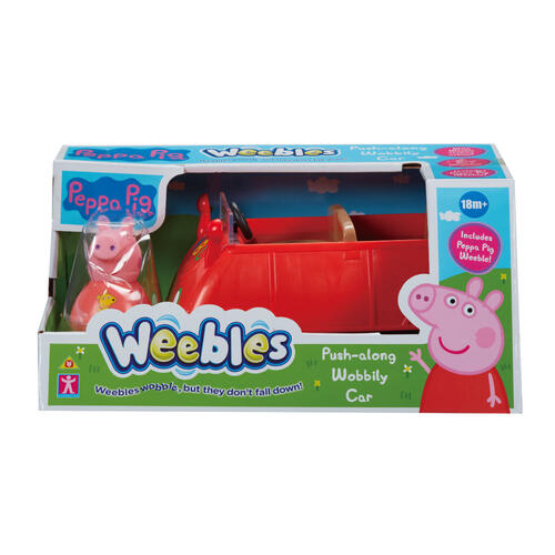 Peppa Pig 粉紅豬小妹不倒翁-小汽車