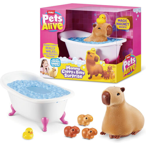Pets Alive 呆萌水豚君家族