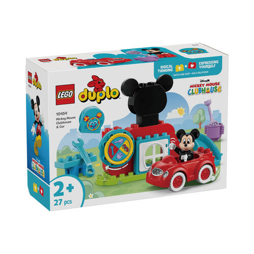 lego duplo 米奇妙妙屋和汽車 10454