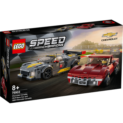 Lego樂高 76903 Chevrolet Corvette C8.R Race Car and 1968 Chevrolet Corvette