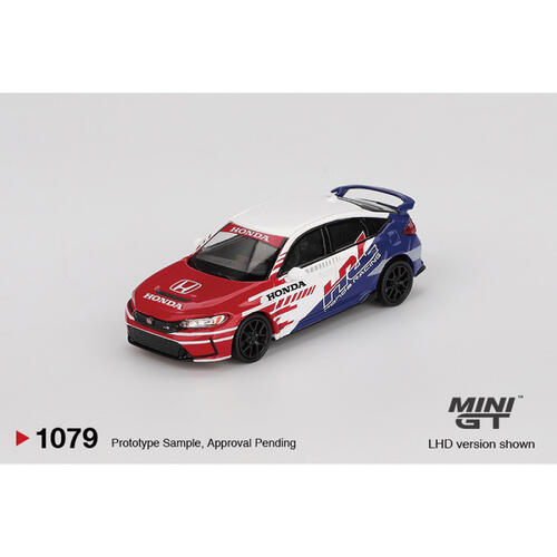 MINIGT	Honda Civic TYPE R 2024 Pace Car HRC合金車1079
