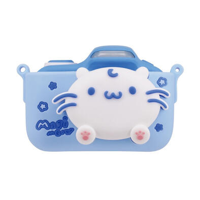 Maji Meow 麻吉貓2.0吋兒童數位相機-呆萌 藍