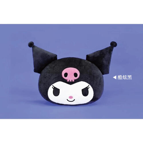 Sanrio三麗鷗 酷洛米頭型抱枕18" 隨機發貨