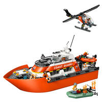 LEGO City Coast Guard Rescue Boat & Helicopter 60504