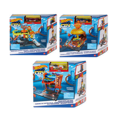 Hotwheels風火輪城市主題組合- 隨機出貨