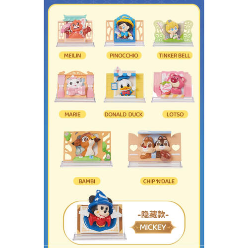 Miniso Disney 迪士尼窗邊故事系列盲盒手辦- 隨機發貨