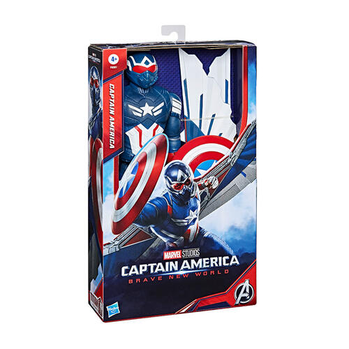 Marvel Studios Captain America Brave New World, Titan Hero Series Deluxe Captain America