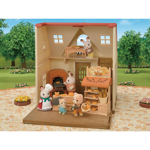 Sylvanian Families Red Roof Cosy Cottage Bakery Gift Set