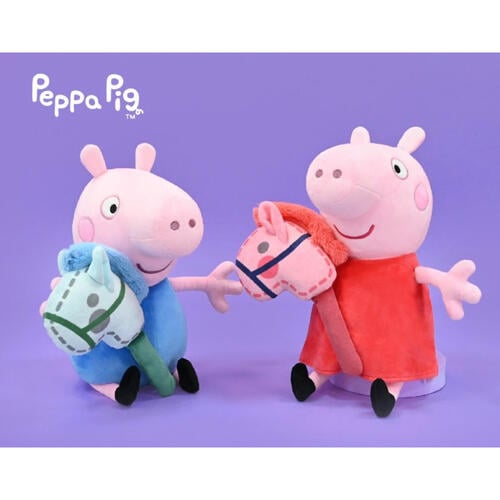 Peppa Pig粉紅豬小妹 6"騎馬打仗款- 隨機發貨