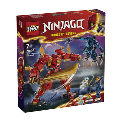 LEGO樂高 Ninjago  赤地的火元素機械人 71808