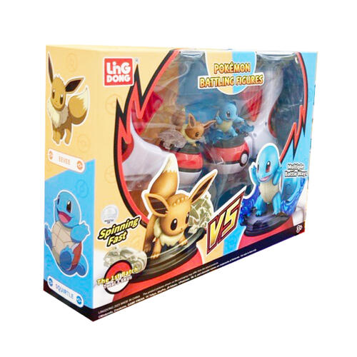 POKEMON 寶可夢魔幻對決-伊布&傑尼龜