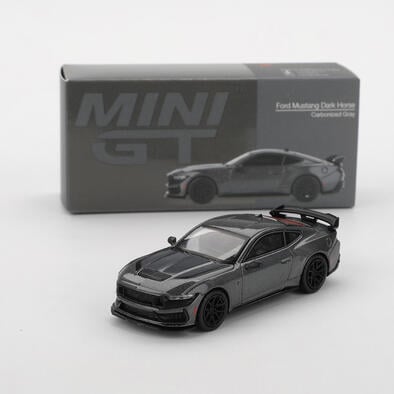 MINIGT	Ford Mustang Dark Horse 2024 Carbonized Gray 合金車957