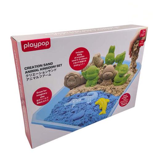 playpop創意沙動物王國