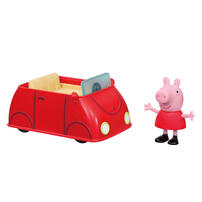 Peppa Pig粉紅豬小妹3吋公仔交通工具組- 隨機發貨