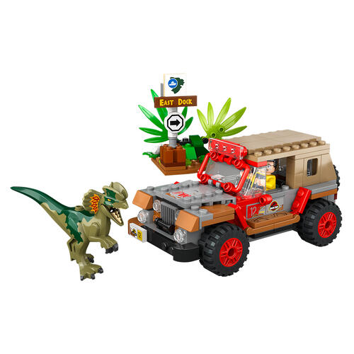 LEGO樂高 Jurassic World Dilophosaurus Ambush 76958