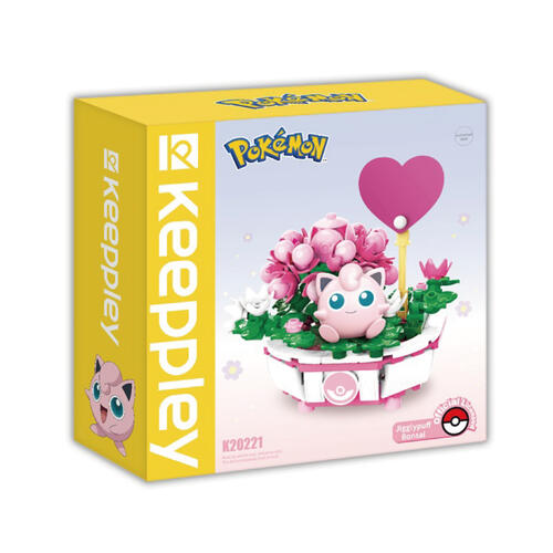 Keepplay Pokemon Potted Plant Series Building Blocks Jigglypuff