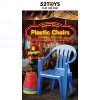 52TOYS Que Shile Series Plastic Chair of Dai Pai Dong- Assorted