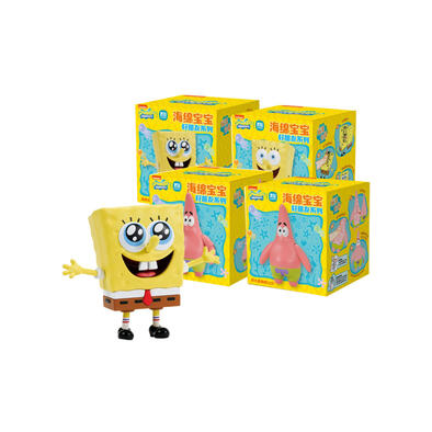 Spongebob 海綿寶寶-好朋友系列 (2隻爬爬+2隻關節可動) - 隨機發貨