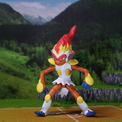 Pokemon 精靈寶可夢	動感寶可夢-烈焰猴