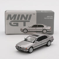 MINIGT	BMW 750IL Aspen Silver Metallic 合金車792