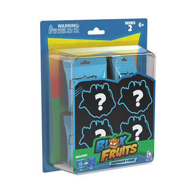 Blox Fruits系列2迷你人物模型4件裝 - 隨機發貨