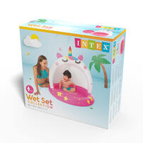 Intex獨角獸嬰兒充氣泳池