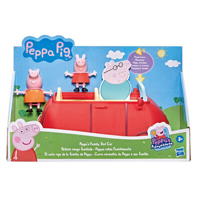Peppa Pig粉紅豬小妹 佩佩家的小紅車