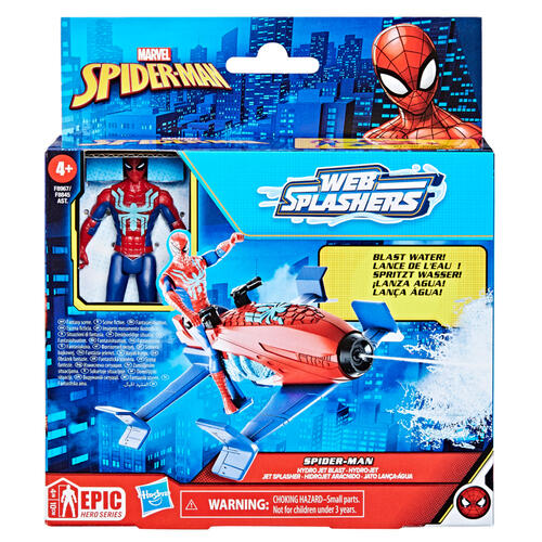 Marvel Spider-Man Epic Hero Series Web Splashers Spider-Man Hydro Jet Blast