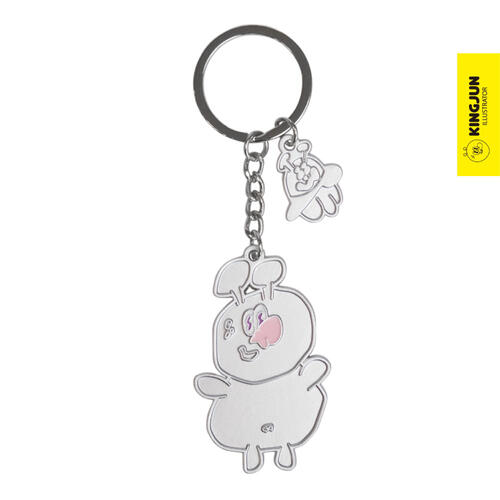 Kingjun	金屬鑰匙圈／混沌世界 飛碟BT