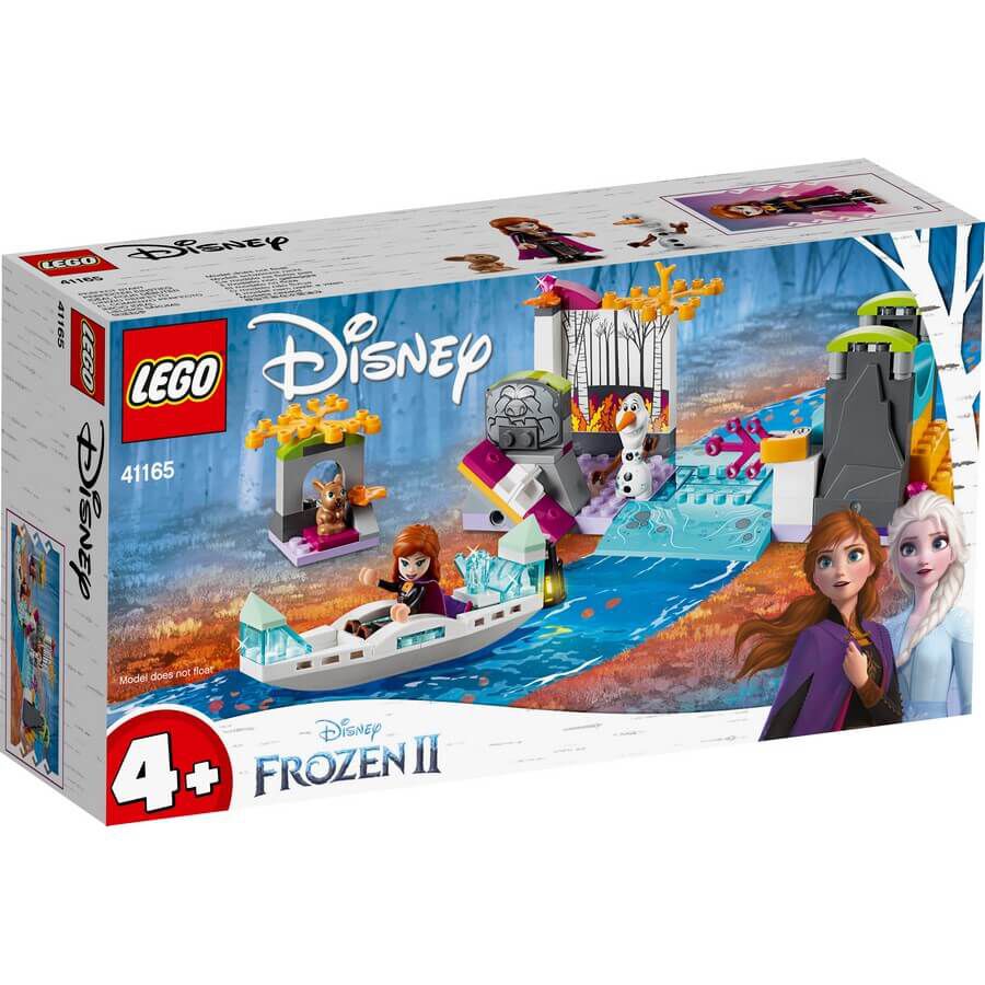 frozen canoe lego