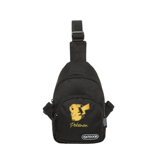 Pokemon Classic Pikachu Shoulder Bag &ndash; Black