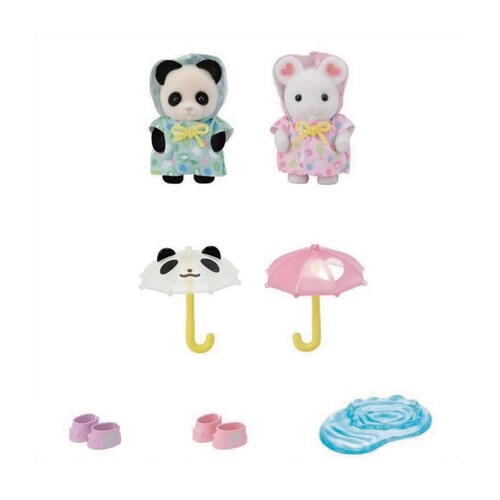 Sylvanian Families Nursery Friends -Rainy Day Duo-