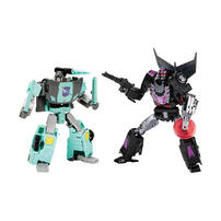 Transformers Generations Shattered Glass Collection Rodimus, Sideswipe, and Decepticon Whisper