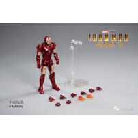 ZD Toys MARVEL 中動 鋼鐵人 Mark III 7吋可動人偶 發光款