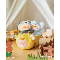 罐頭豬LuLu 動物派對 - 森林劇場膠臉指偶掛件 -隨機發貨